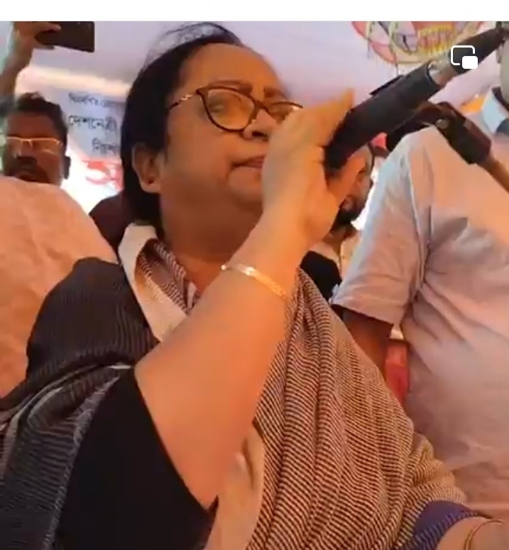 বেগম জিয়ার মুক্তির দাবিতে বরগুনায় বিএনপির সমাবেশ